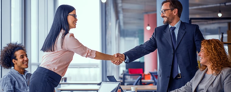 Business people in meeting